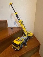 LEGO Technic 42009 Mobile Crane MK II Building Toy Set Motorized Tested Works
