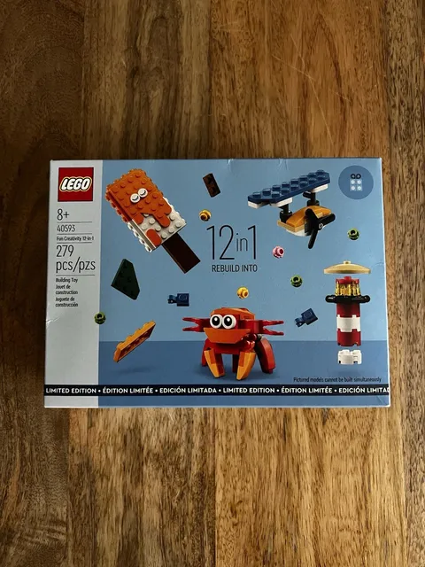Lego #40593 Fun Creativity 12-in-1 Building Toy NEW