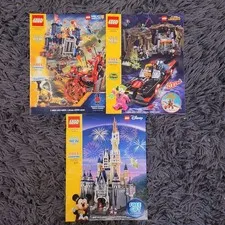 Lot Of 3 Lego Store 2016 Catalogs January, Spring & Fall 2016