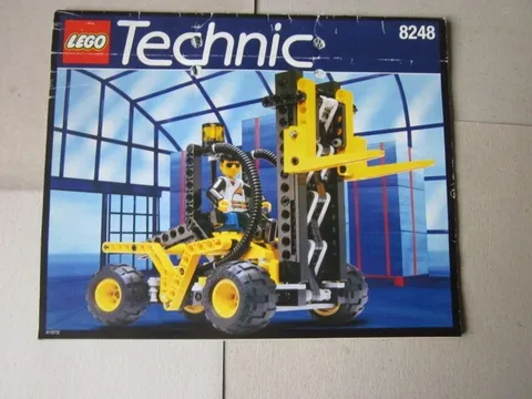 Lego Technic Building Instructions Instruction 8248 Forklift, Forklift