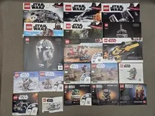 Lego Star Wars Instruction Manual Lot of 19