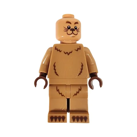 LEGO Minifigure Cowardly Lion Cowardly Anxious Lion Movie tlm164 coltlm2-17