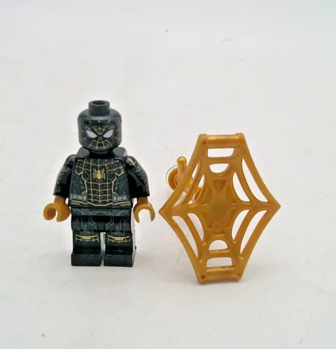 LEGO 76195 Spiderman Black & Gold Suit w/ Accessory Minifigure Minifig