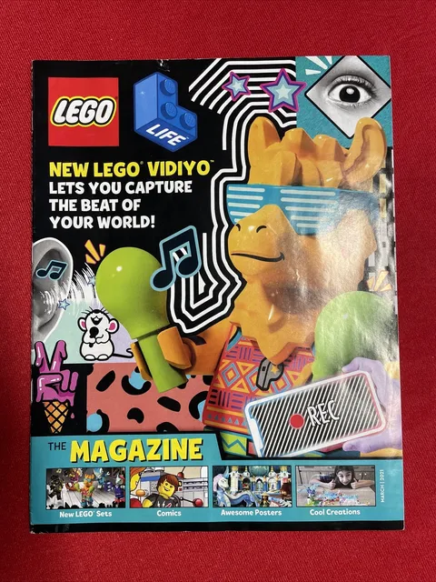 LEGO Life Magazine New Sets Comics Awesome Posters Cool Creations March 2021