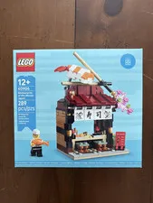 LEGO 40906 Restaurants Of The World Japan Sushi Restaurant GWP Set RETIRED New