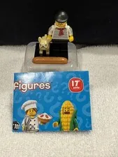 LEGO Series 17 Collectible Minifigures 71018 -  French Connoisseur Bulldog 