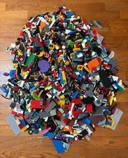 13+ Pounds Lego Random Pieces Plates Blocks Bricks Building Wheels Bulk Lot