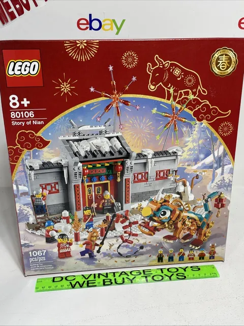 LEGO Chinese Festivals: Story of Nian (80106) Sealed New Not A Mint Box