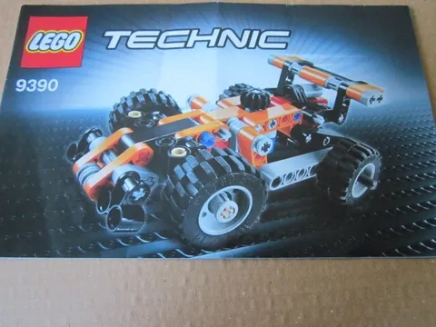 Lego Technic Building Instructions Instruction 9390 Racer