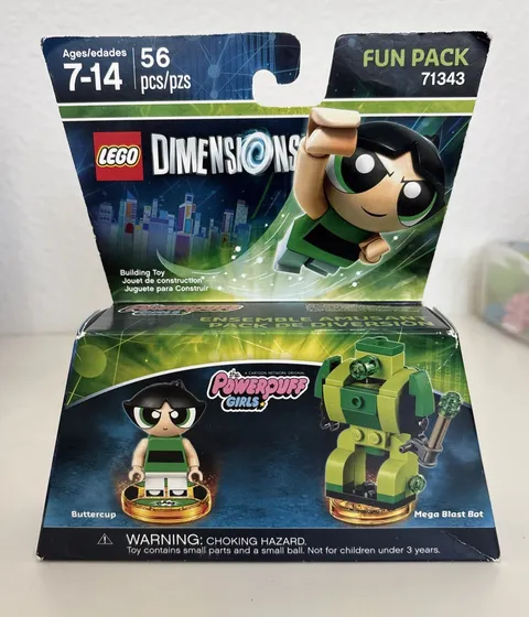 LEGO DIMENSIONS: Buttercup Fun Pack (71343) ~ 56pcs
