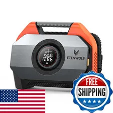 Etenwolf Vortex S6 Tire Inflator Portable Air Compressor For Heavy-Duty Vehicle