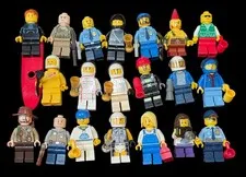 Lego City Lot Of 20 Surfer