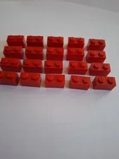 No 281.   20x Legobasic 3004. 1x2. Red