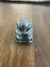 Lego Bionicle Mask Avohkii Pearl Dark Gray Takanuva Mask Part 60921 Pre owned