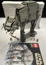 LEGO Star Wars 4483 AT-AT 2003 with Manual Hoth Luke 2 Snowtroopers AT-AT Pilot