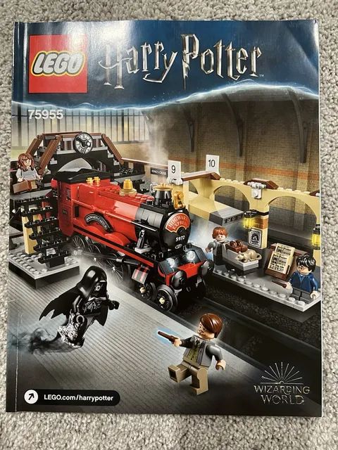 Harry Potter Lego INSTRUCTIONS For Hogwarts Express 75955  INSTRUCTIONS ONLY