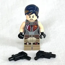 Lego Sabine Wren Orange Highlights Star Wars Rebels Minifigure 75106 75090 SW61