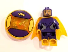 🟡Lego Dimensions Batgirl Minifigure w/ Tag Base Disk DC Comics 71264