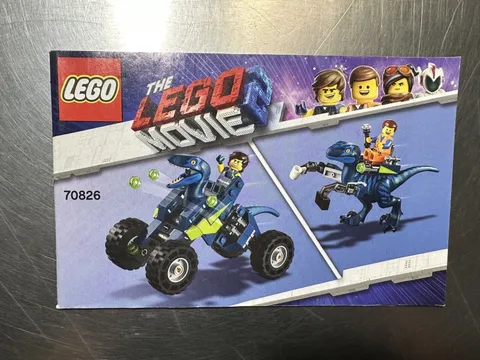 2019 LEGO The Lego Movie 70826 Manual Booklet Only  Used Condition