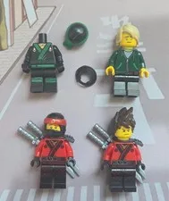 LEGO The LEGO Ninjago Movie Minifigure Green Ninja and Fire Suit Mai Lloyd