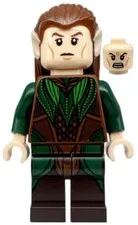 LEGO® Minifigure The Hobbit & TLOTR lor080 Mirkwood Elf Dark Green Outfit