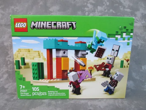Lego Minecraft The Illager Desert Patrol Set - New / Sealed - FREE SHIPPING