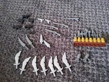 Lego Minifigure Weapon  Guns Swords Miscellaneous (32 In All)