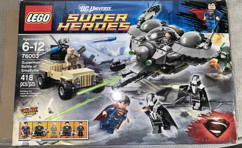 LEGO DC Comics Super Heroes: Superman: Battle of Smallville (76003) - Incomplete