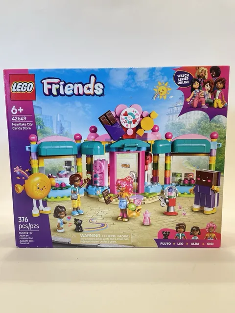 LEGO Friends Heartlake City Candy Store 42649 Toy Building Kit 376 pcs