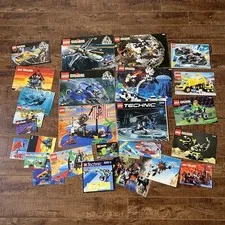Vintage LEGO Manuals Mixed Lot