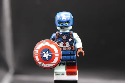 LEGO marvel MINIFIGURE​​S CMF 71031 - Zombie Captain America