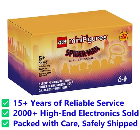 LEGO Minifigures Spider-Man Across Spider-Verse 6 Pack 66797 71050 Sealed