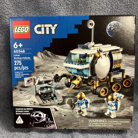 🔥 RETIRED LEGO City Lunar Roving Vehicle Space Toy Building Set 60348 SEALED