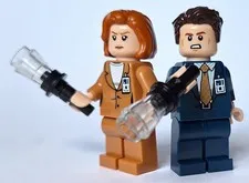 LEGO 21369 X-Files Scully AND Mulder MINIFIGURE from XFiles Ideas set
