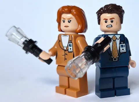 LEGO 21369 X-Files Scully AND Mulder MINIFIGURE from XFiles Ideas set