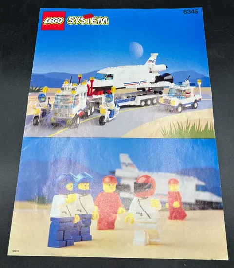 LEGO System 6346  Space Shuttle Launching Crew Booklet - Instructions ONLY