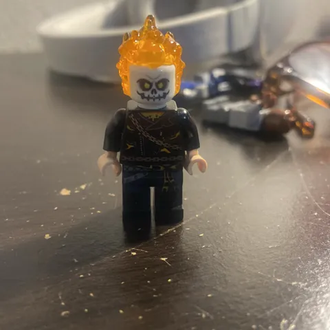 Lego Ghost Rider Minifigure Johnathon Johnny Blaze 76058