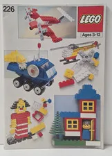 LEGO IDEA BOOK 226 BASIC BUILDER 83 PAGES PRINTED IN GERMANY 1982 EUC!