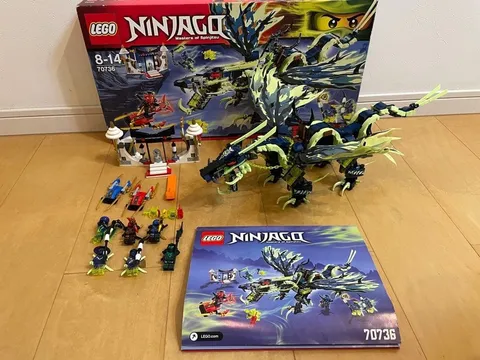 Original Authentic Set LEGO Ninjago 70736 Morro Dragon Ghost Possessed Lloyd