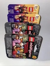4 Dungeons & Dragons Spiderman LEGO Minifigures. Lot