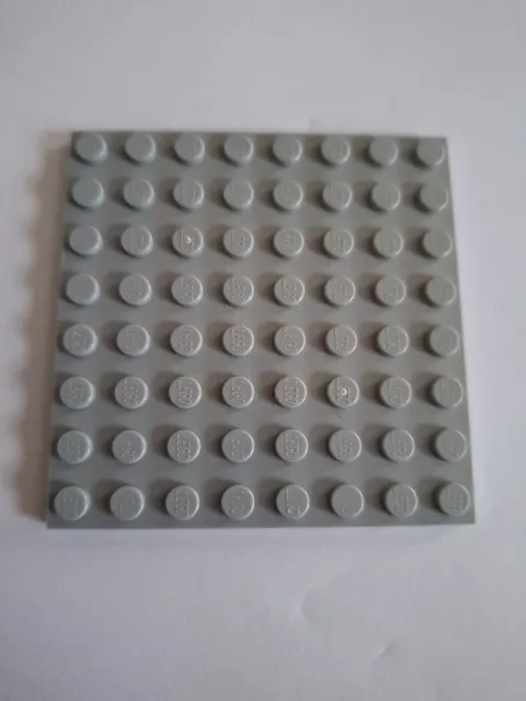 No 434.  1x Lego plate 8x8.  41539. Light Grey