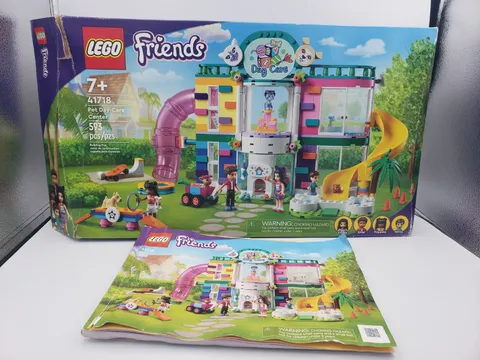 LEGO FRIENDS: Pet Day-Care Center (41718) - 100% complete
