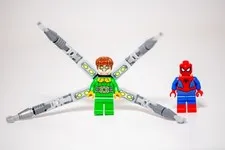 LEGO Marvel Spider-Man Villains Minifigure Lot Doc Ock Mech Arms Mysterio Cash