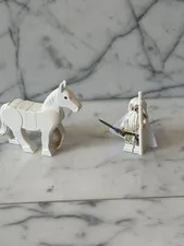 LEGO Lord of the Rings Gandalf the White Minifigure w/ Cape + Horse