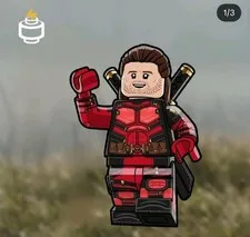 Lego Jaka Deadpool Custom Nicepool Minifigure