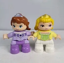 Lego Duplo Disney Princess Sofia The First & Princess Amber Figures