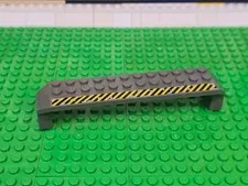 LEGO Arch Piece With Construction Pattern 2x14x2 1/3 - 1999