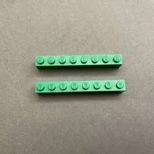 Lego 3008 Green Replacement Parts Pieces Lot of 2