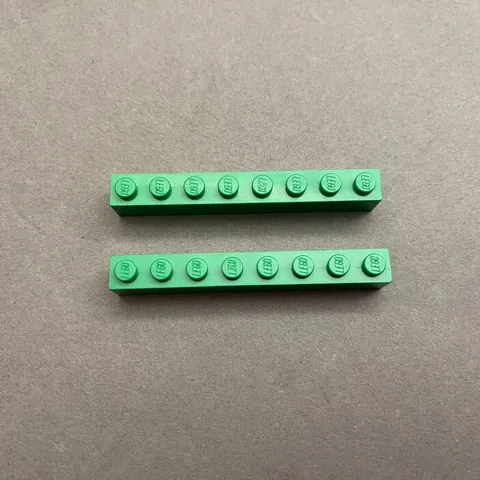 Lego 3008 Green Replacement Parts Pieces Lot of 2