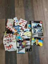 lot of vintage lego manuals only Technic City Helicopter Go Cart